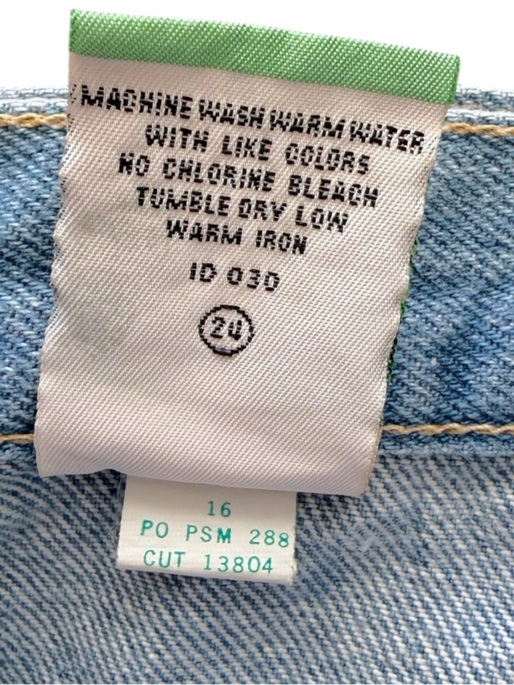 VTG 90s P.S. Gitano High Rise Pleated Mom Jeans | 16S Fits Modern 12 - Picture 6 of 14
